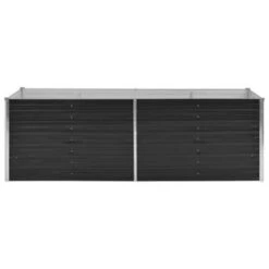 VidaXL Plantenbak Verhoogd 240x80x77 Cm Gegalvaniseerd Staal Antraciet -Exporteren Tuin & Thuis Decor Winkel 0d11a1ff782c4faba35cb221090646cb