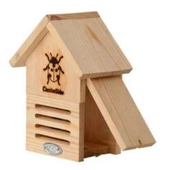 Merkloos Insectenhotel - Voor Lievenheersbeestjes - Vurenhout - 23 Cm -Exporteren Tuin & Thuis Decor Winkel 1000000594 0102