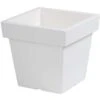 Prosperplast Plantenpot - Vierkant - Wit - 8 L - 24 Cm