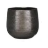 Mica Decorations Plantenpot - Bronskleurig - Geribbeld - 19 X 21 Cm