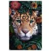 Tuinposter Jungle Luipaard 120x80 Cm Bont