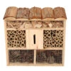 Merkloos Insectenhotel - Voor Bijen En Vlinders - Hout - 30 Cm