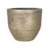 Floran Plantenpot - Keramiek - Industrieel Goud - 21 X 23 Cm
