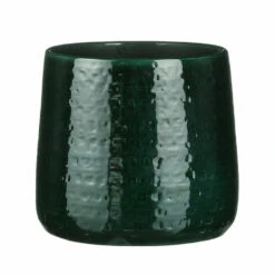 Mica Decorations Floyd Bloempot - H21 X Ø24 Cm - Groen