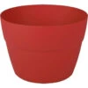 EDA Bloempot - Rood - Kunststof - D30 X H21 - 8 Liter