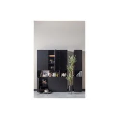 WOOOD Arda Plantenpot - Metaal - Zwart - 40x24x24 -Exporteren Tuin & Thuis Decor Winkel 1000041355 0103