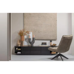 WOOOD Arda Plantenpot - Metaal - Toffee Bruin - 48x20x20 -Exporteren Tuin & Thuis Decor Winkel 1000041356 0103