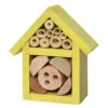 Decoris Insectenhotel - Geel - Vurenhout - 11 Cm