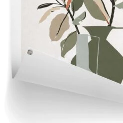 Tuinposter Vaas Met Bloemen 80x60 Cm Groen -Exporteren Tuin & Thuis Decor Winkel 1000042851 0102