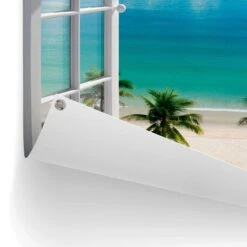 Tuinposter Uitzicht Over Zee 80x60 Cm Blauw -Exporteren Tuin & Thuis Decor Winkel 1000042854 0102