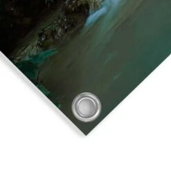 Tuinposter Waterval 80x60 Cm Groen -Exporteren Tuin & Thuis Decor Winkel 1000042866 0103