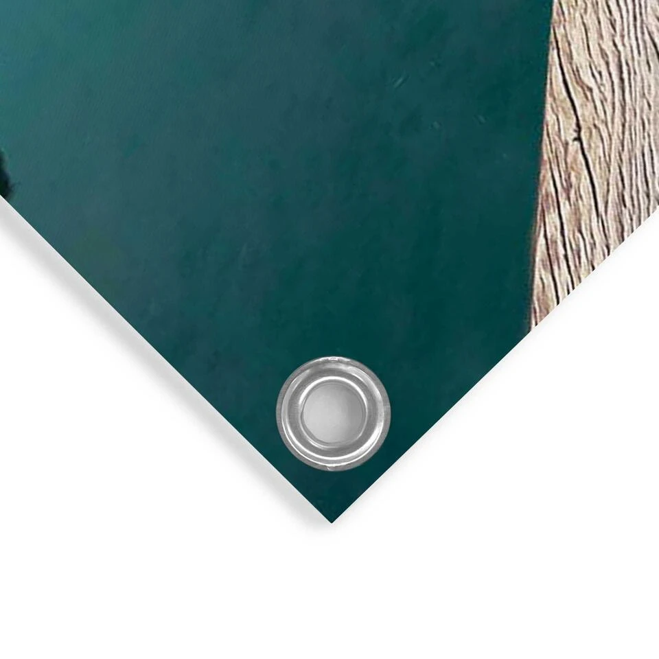 Tuinposter Bergmeer 80x60 Cm Blauw 4 Tuinposter Bergmeer 80x60 Cm Blauw - Afbeelding 4