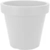 Prosperplast Bloempot - Wit - Kunststof - 25 Cm