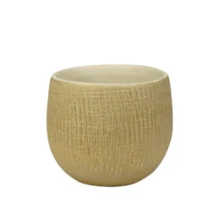 Steege Plantenpot - Keramiek - Beige - 15 X 13 Cm