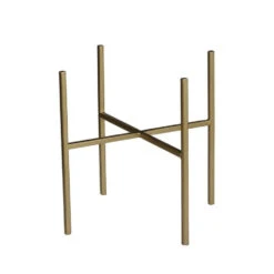Mica Decorations Plantenstandaard - Verhoger - Goud - H25 X B24 Cm