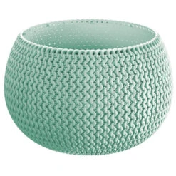 Prosperplast Plantenpot/bloempot - Kunststof - Mintgroen - D29 X H19,5 Cm