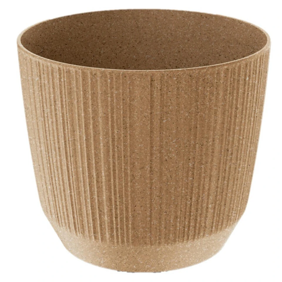 Prosperplast Plantenpot/bloempot - Kunststof - Beige - D19,5 X H17 Cm 1 Prosperplast Plantenpot/bloempot - Kunststof - Beige - D19,5 X H17 Cm