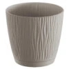 Prosperplast Plantenpot/bloempot - Kunststof - Taupe - D28 X H26 Cm