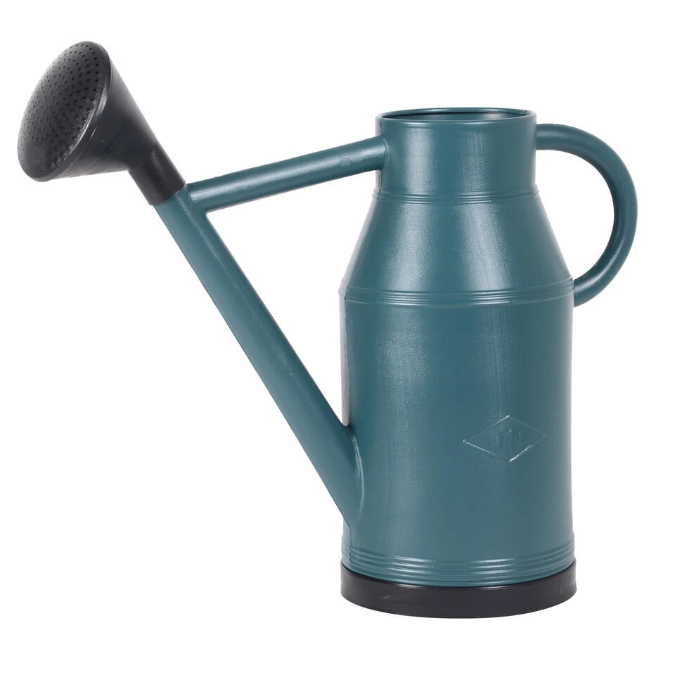 EDA Gieter - Grijsblauw - Kunststof - Zwarte Broeskop - 11 Liter 1 EDA Gieter - Grijsblauw - Kunststof - Zwarte Broeskop - 11 Liter