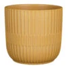 Mica Decorations Plantenpot - Keramiek - Okergeel - D17,5-H16 Cm