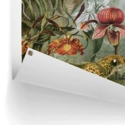 Tuinposter Jungle Flowers 80x60 Cm Groen -Exporteren Tuin & Thuis Decor Winkel 1000088332 0102