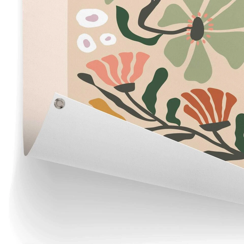 Tuinposter Flower Market 80x60 Cm Roze 3 Tuinposter Flower Market 80x60 Cm Roze - Afbeelding 3