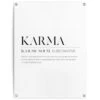 Tuinposter Karma 80x60 Cm Zwart-Wit