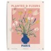 Tuinposter Bloemen 80x60 Cm Bont