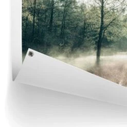 Tuinposter Zon Door De Bomen 80x60 Cm Groen -Exporteren Tuin & Thuis Decor Winkel 1000088362 0102