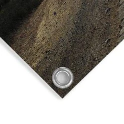 Tuinposter Wandelende Olifant 60x80 Cm Bruin -Exporteren Tuin & Thuis Decor Winkel 1000088363 0103