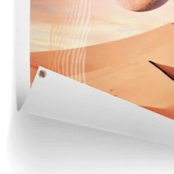 Tuinposter Woestijn 80x60 Cm Bruin -Exporteren Tuin & Thuis Decor Winkel 1000088367 0102