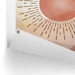 Tuinposter Zon 80x60 Cm Bruin -Exporteren Tuin & Thuis Decor Winkel 1000088392 0102