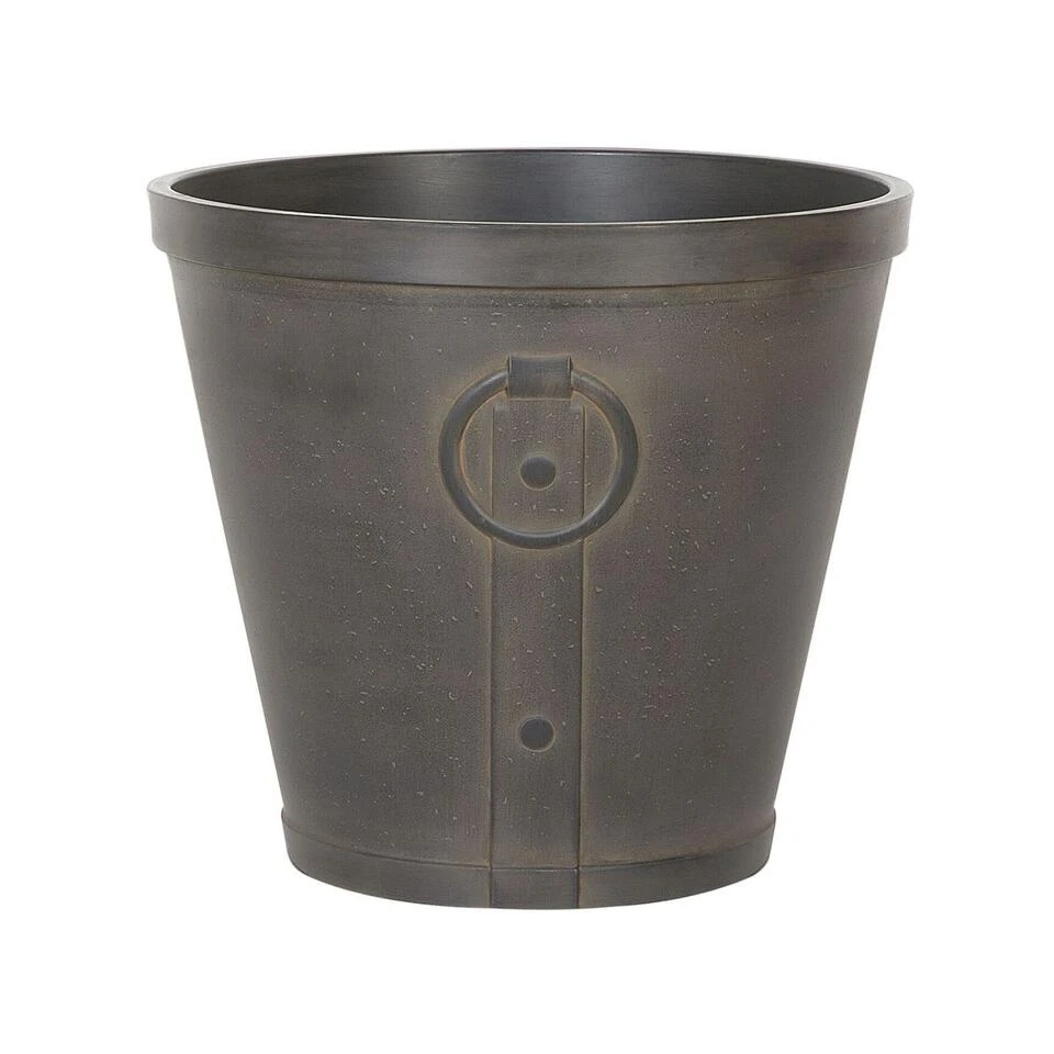 Beliani Plantenbak Voor Buiten VARI - Bruin Klei-vezelmengsel 4 Beliani Plantenbak Voor Buiten VARI - Bruin Klei-vezelmengsel - Afbeelding 4