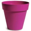 Mega Collections Plantenpot/bloempot - Kunststof - Roze - D29 Cm