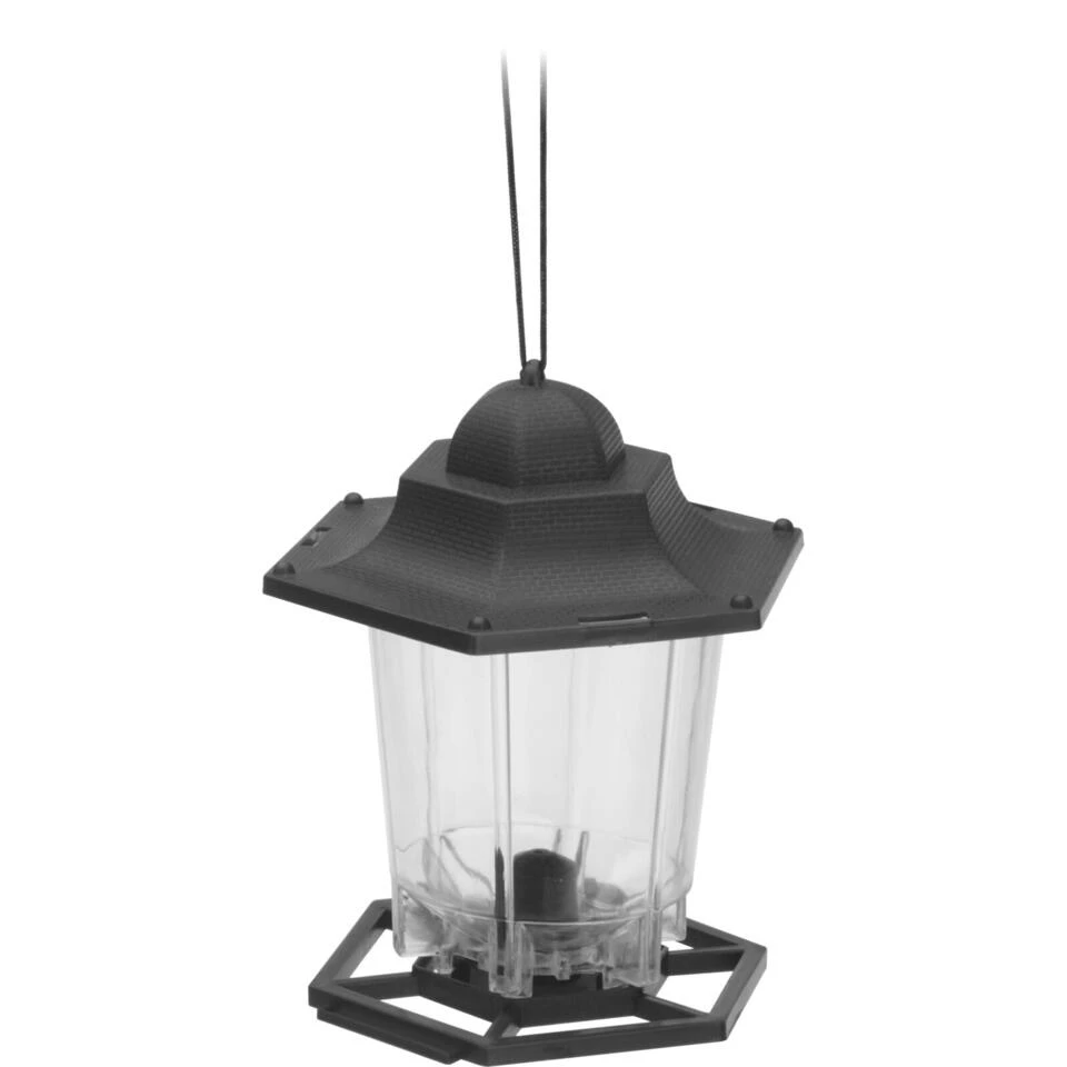 Merkloos Vogelvoederplek - Zwart - 17 Cm - Vogel Voederhuisje 1 Merkloos Vogelvoederplek - Zwart - 17 Cm - Vogel Voederhuisje