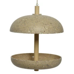 Decoris Vogelvoedersilo - Hangend - Bamboe - Lichtbruin - 25 Cm