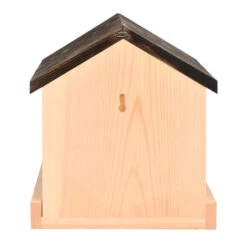 Merkloos Vogelvoederplek - Hout - 23 Cm - Voederhuisje -Exporteren Tuin & Thuis Decor Winkel 1000099438 0102