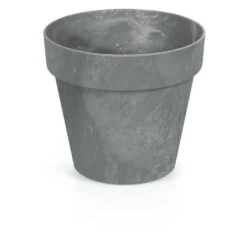 Merkloos Prosperplast Bloempot Splofy - Lichtgrijs - Rond - Kunststof - 40 Cm