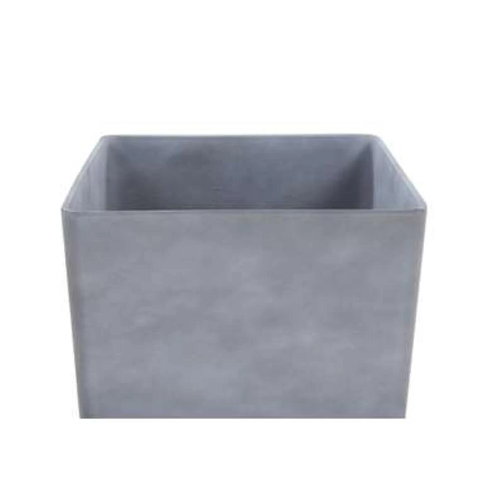 Beliani Plantenbak Voor Buiten ARTIKI - Grijs Stenenmix 3 Beliani Plantenbak Voor Buiten ARTIKI - Grijs Stenenmix - Afbeelding 3