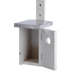 Best For Birds Vogelhuisje - Winterkoning - Hout - Wit - 25 Cm -Exporteren Tuin & Thuis Decor Winkel 2dbe5db58b324f38a48aa5a50f973b24