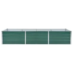 VidaXL Plantenbak Verhoogd 240x80x45 Cm Gegalvaniseerd Staal Groen -Exporteren Tuin & Thuis Decor Winkel 440041da0ead410aa35c85803d601453