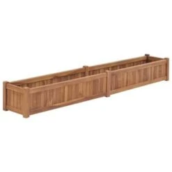 VidaXL Plantenbak Verhoogd 200x30x25 Cm Massief Teakhout -Exporteren Tuin & Thuis Decor Winkel 597e1955976a4c77b4f9176e739b9247