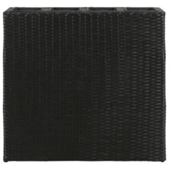 VidaXL Plantenbak Verhoogd Met 4 Potten Poly Rattan Zwart -Exporteren Tuin & Thuis Decor Winkel 6b95b973a9c94d379290044563fbf295