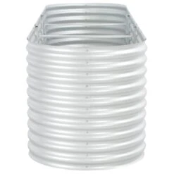 VidaXL Plantenbak Verhoogd 320x80x81 Cm Gegalvaniseerd Staal Zilver -Exporteren Tuin & Thuis Decor Winkel 6f0bda8eacf449b89c3ec2af2b93e908