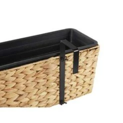 Beliani Plantenbak Voor Buiten KAWALA - Beige Waterhyacinth -Exporteren Tuin & Thuis Decor Winkel 70f3f6dc8e7f42589bf27bc59b24e2ee