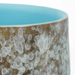 Mica Decorations Oliver Bloempot - H26 X Ø29 Cm - Terracotta - Blauw -Exporteren Tuin & Thuis Decor Winkel 7e30d9a5e2c54651a9798cde5c546cb0