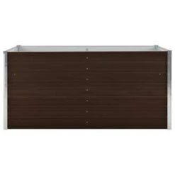 VidaXL Plantenbak Verhoogd 160x80x77 Cm Gegalvaniseerd Staal Bruin -Exporteren Tuin & Thuis Decor Winkel a565ff78a74e4310a8f891cea0203ff5