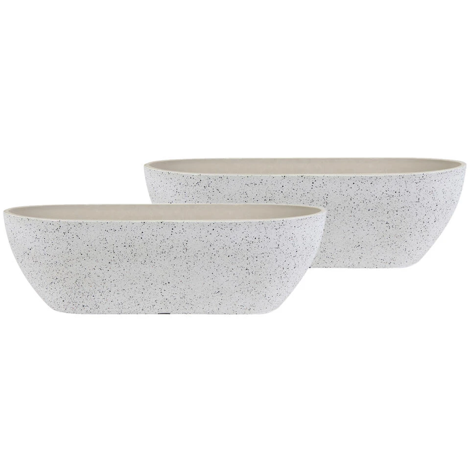 Ter Steege Plantenbak - Balkon - Kunststof - Wit - 55 X 16 Cm 3 Ter Steege Plantenbak - Balkon - Kunststof - Wit - 55 X 16 Cm - Afbeelding 3