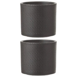 Mica Decorations Plantenpot - Donkergrijs - Keramiek - 13 X 12 Cm -Exporteren Tuin & Thuis Decor Winkel b2f68afab93642f9bc1239c4ad9c6263