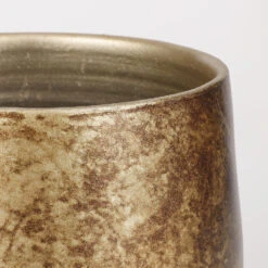 Mica Decorations Oliver Bloempot - H26 X Ø29 Cm - Metal Goud -Exporteren Tuin & Thuis Decor Winkel cf7a51689b7c489ead1626718995b64e